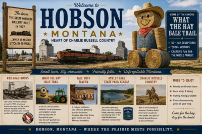 Hobson Montana - Hobson, Montana: The Complete 2026 Bale Trail & Judith Basin Heritage Guide