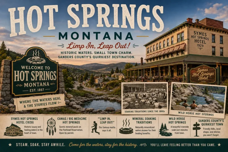 Hot Springs Montana - Hot Springs, Montana: The Complete 2026 Symes Hotel & Camas Soaking Guide