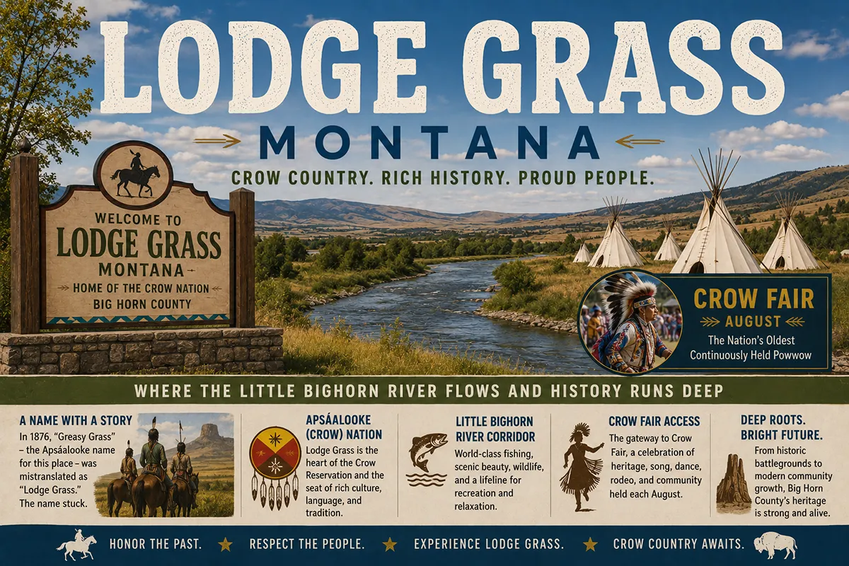 Lodge Grass, Montana: The Complete 2026 Crow Reservation & Little Bighorn Country Guide