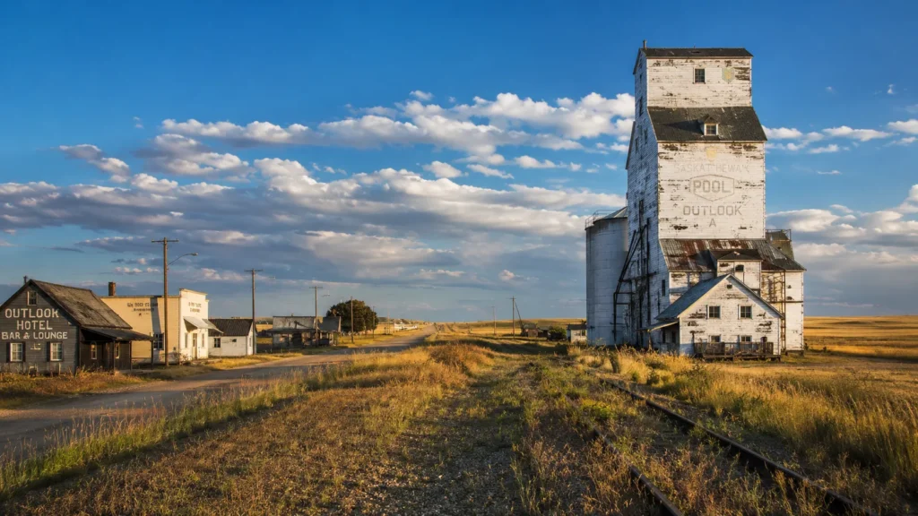 Outlook Montana Sheridan County Soo Line corridor far northeastern prairie