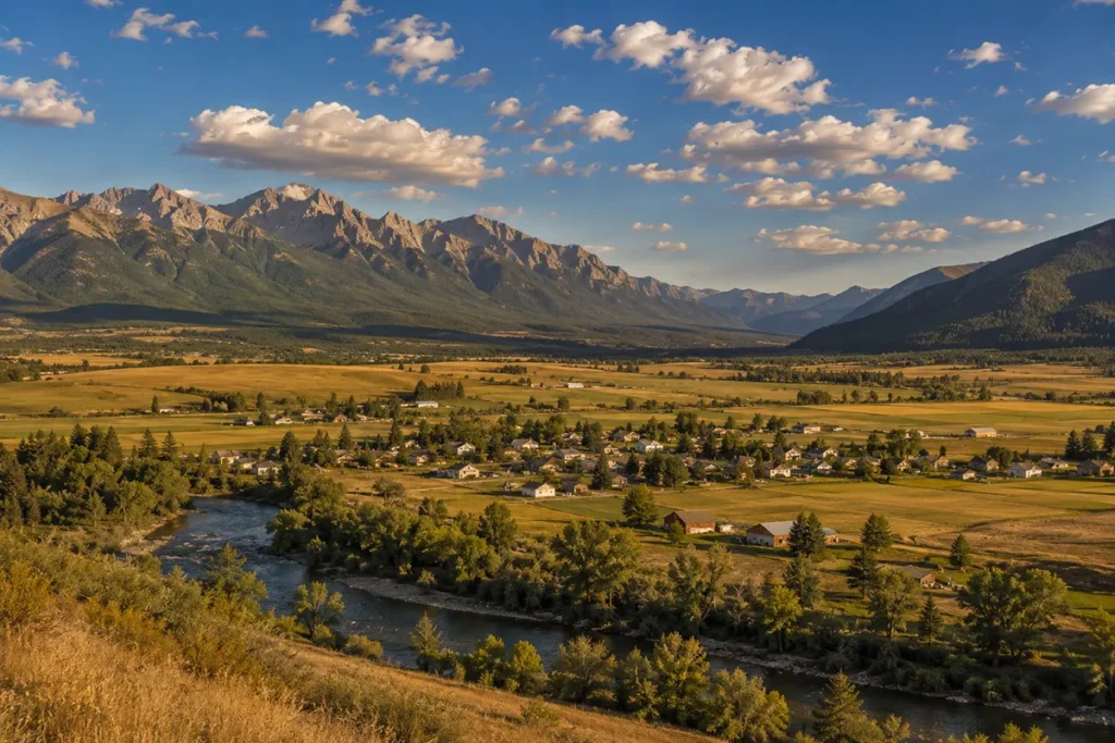 Carlton Montana northern Bitterroot Valley US-93 Missoula County Robert Carlton founder