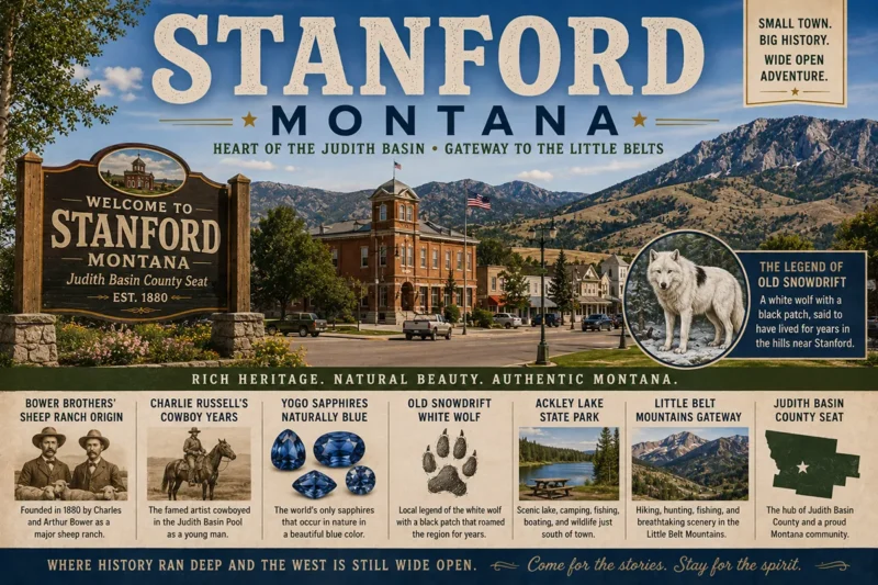 Stanford Montana - Stanford, Montana: The Complete 2026 Judith Basin & Charlie Russell Country Guide