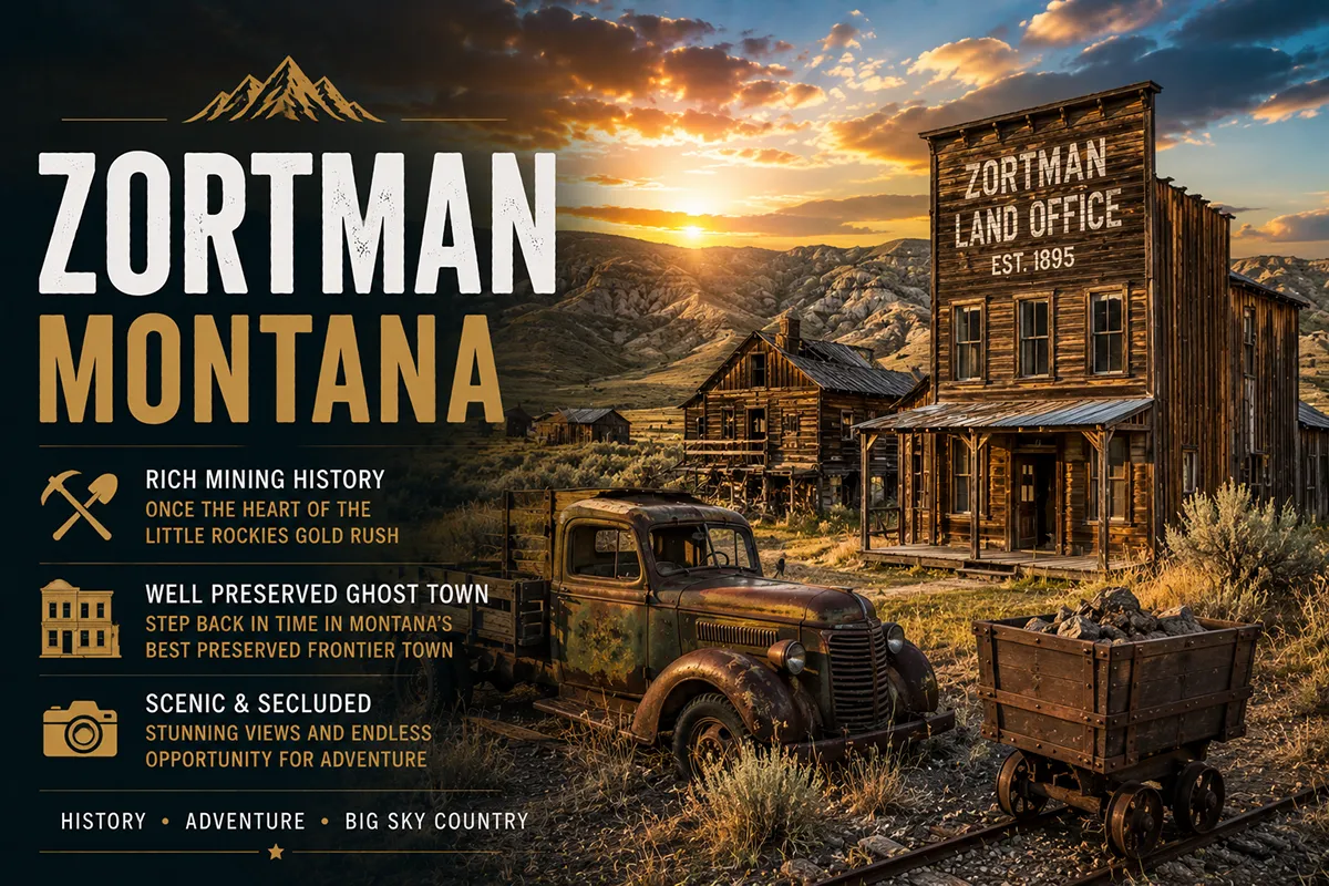 Zortman, Montana: The Complete 2026 Little Rockies Mining Ghost Town Guide