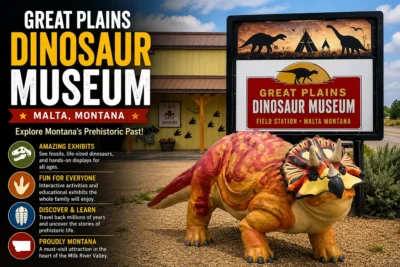 Great Plains Dinosaur Museum Malta - Great Plains Dinosaur Museum, Malta: Home of Leonardo, One of Only Four Mummified Dinosaurs on Earth