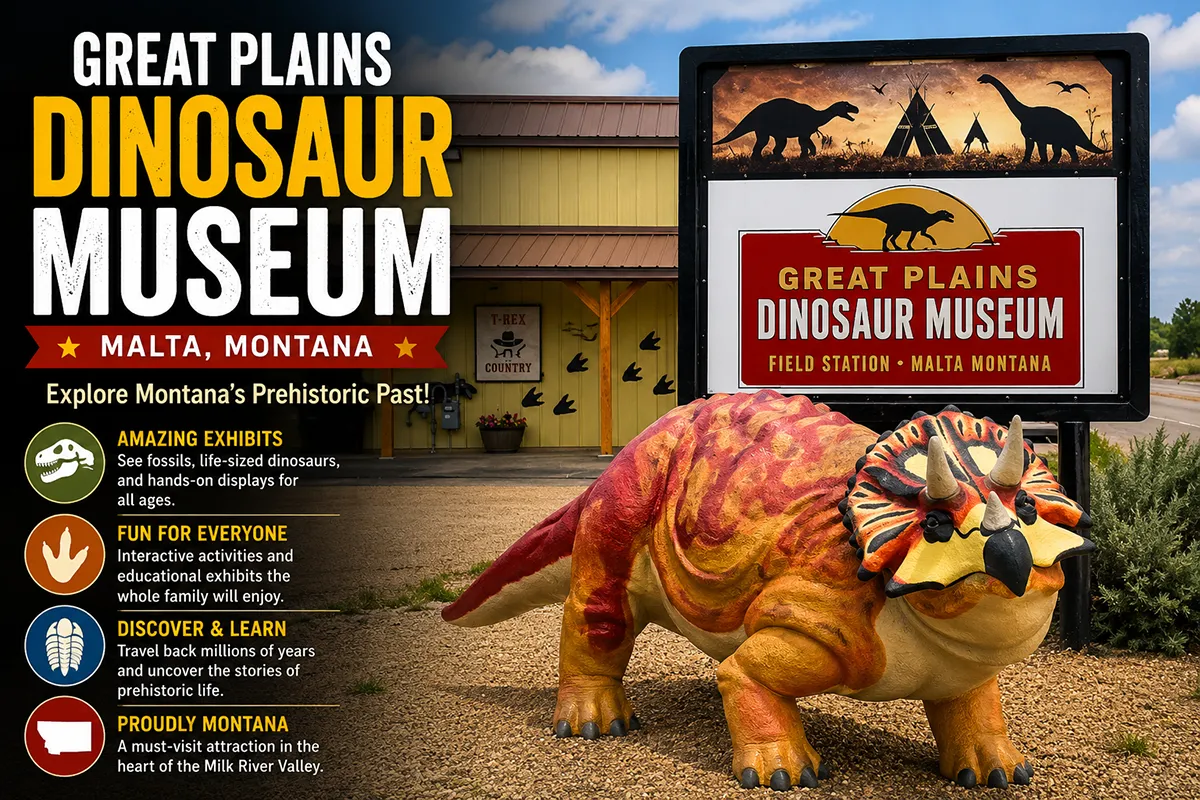 Great Plains Dinosaur Museum, Malta: Home of Leonardo, One of Only Four Mummified Dinosaurs on Earth