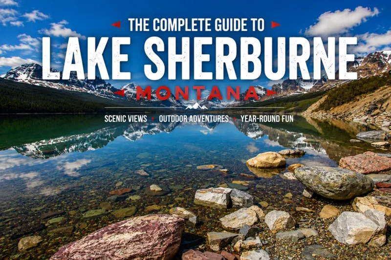 Lake Sherburne Montana - Lake Sherburne, Montana: Many Glacier's Overlooked Lake