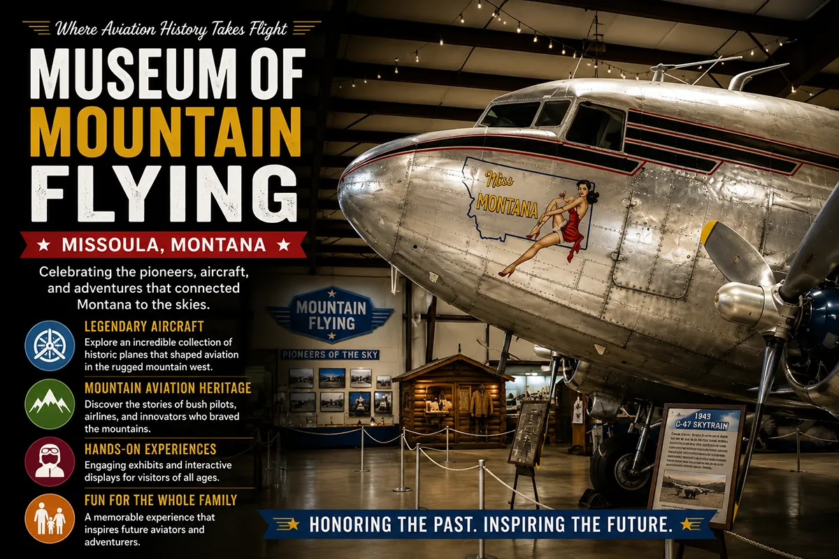 Museum of Mountain Flying, Missoula: Home of Montana’s Official State Plane