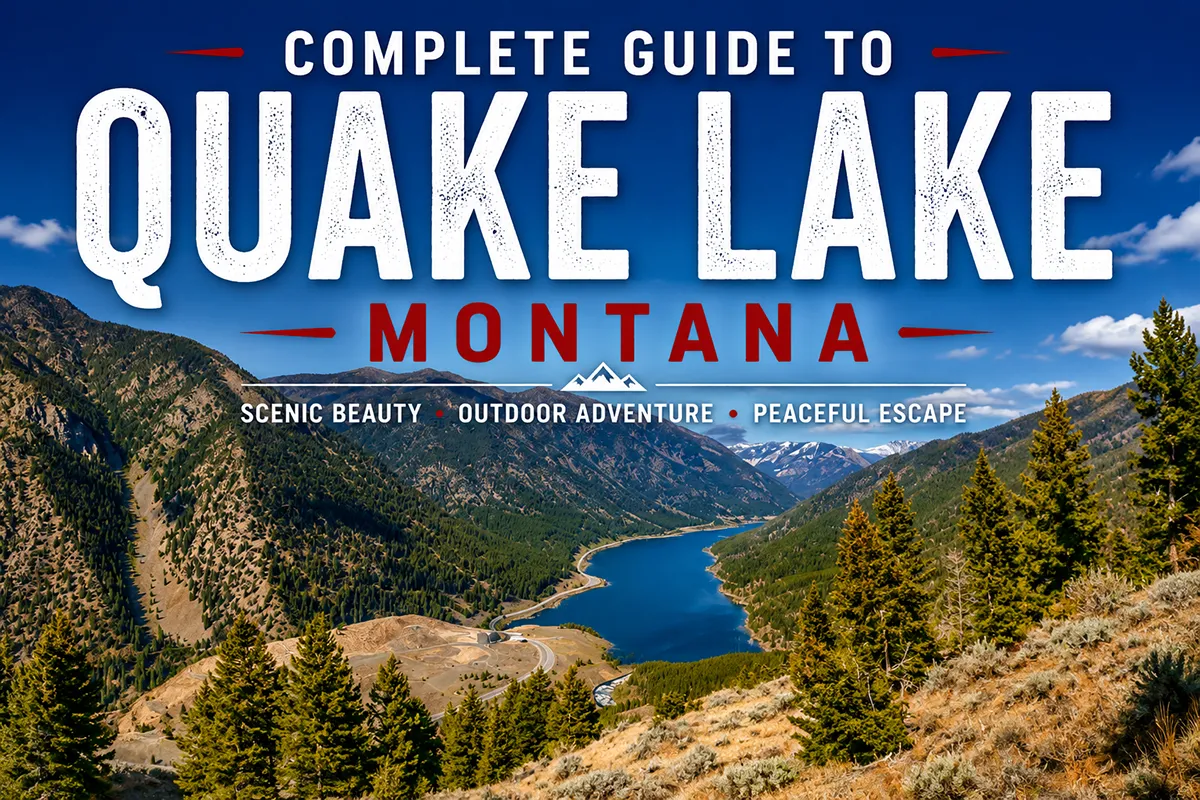 Quake Lake, Montana: The Lake an Earthquake Built