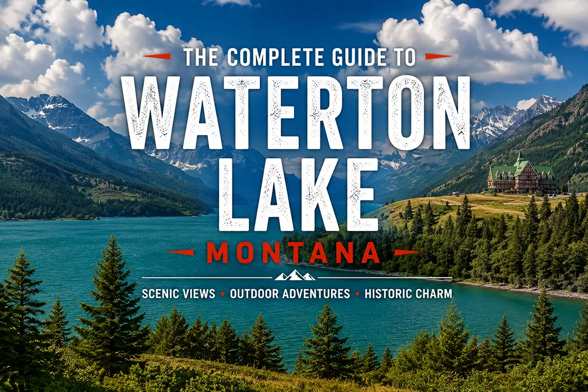 Waterton Lake, Montana: Crossing Into Canada’s Peace Park