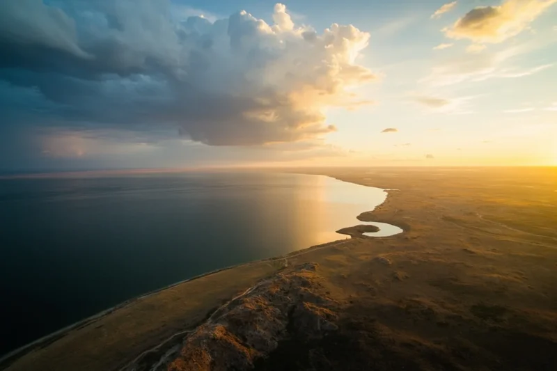 aerial view of fort peck lake montana with the cha 1 - Fort Peck Lake, Montana: The Complete Guide