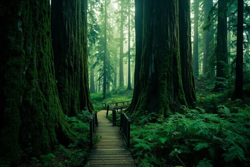 ancient western red cedar trees at ross creek ceda 1 - Kootenai National Forest: Northwest Montana's Ancient, Wet, and Wildly Beautiful Corner