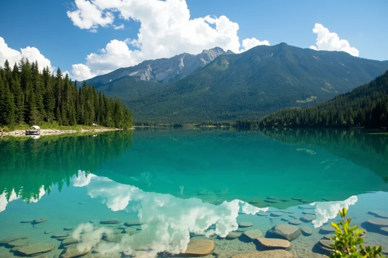 ashley lake montana with clear aquamarine water an 1 - Ashley Lake, Montana: The Complete Guide
