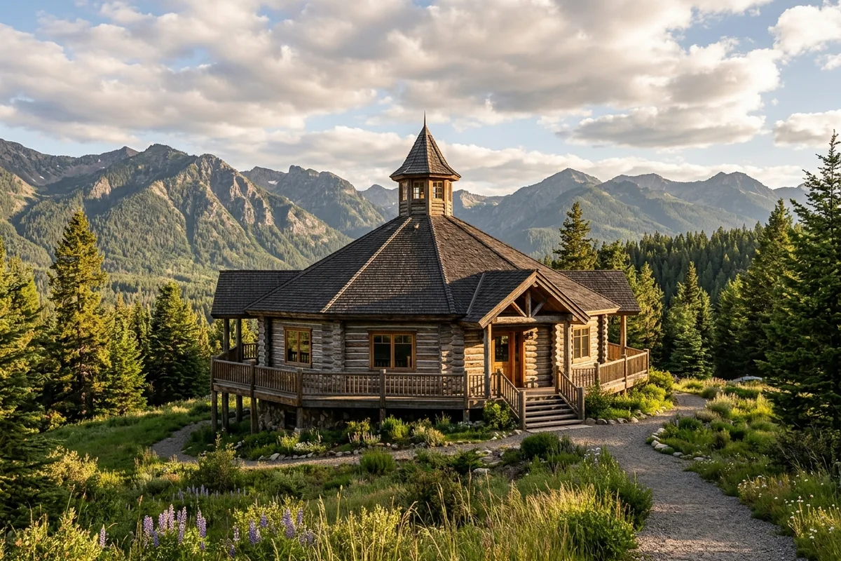 Heritage Museum, Libby: A 12-Sided Log Building Guide