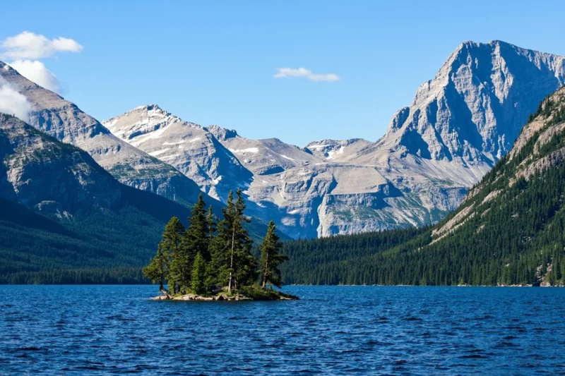 glacier lake in the beartooth mountains with a gra 1 - Glacier Lake, Beartooths: Not the One You're Thinking Of