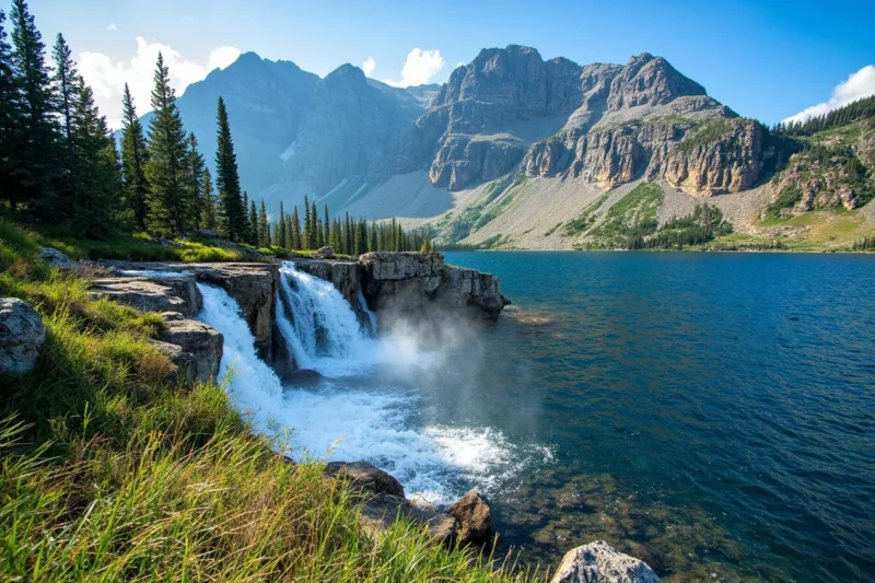 princess lake in the beartooth mountains with wate 1 - Princess Lake, Montana: The Gateway Most Hikers Skip