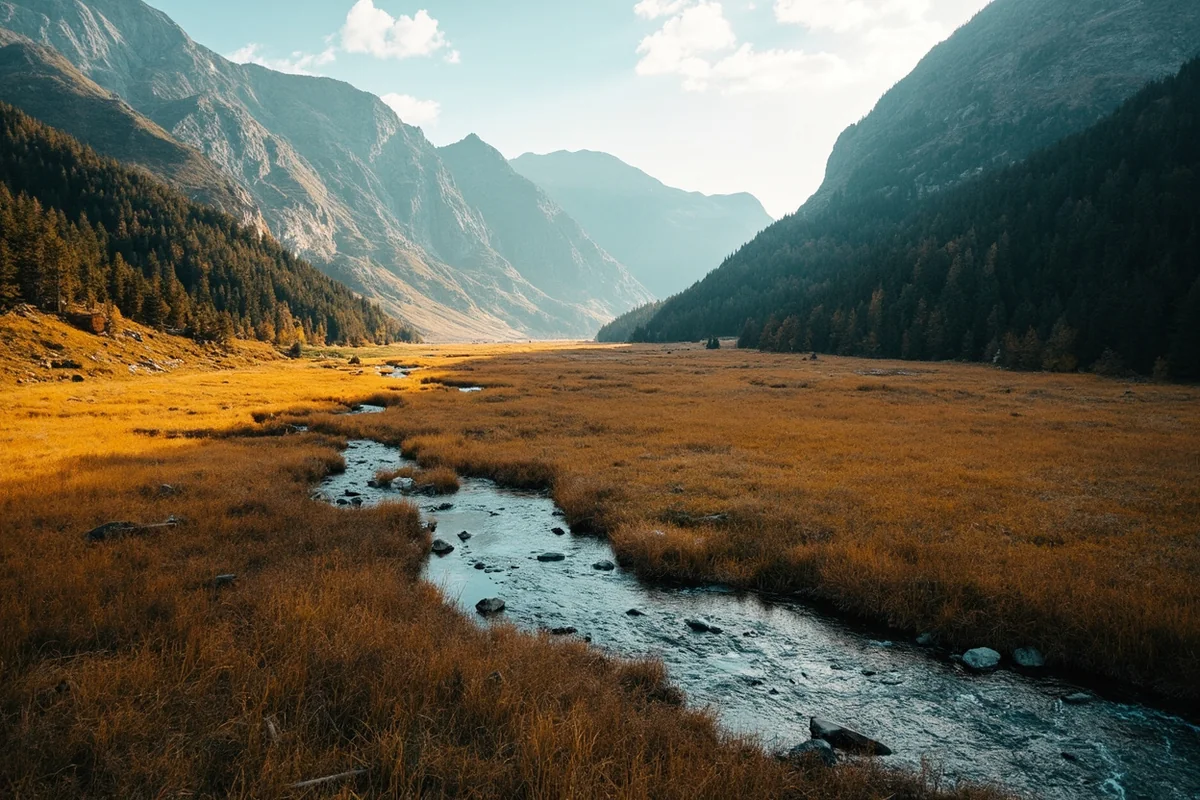Ross' Hole valley near Sula, Montana where Lewis and Clark met the Salish people in 1805