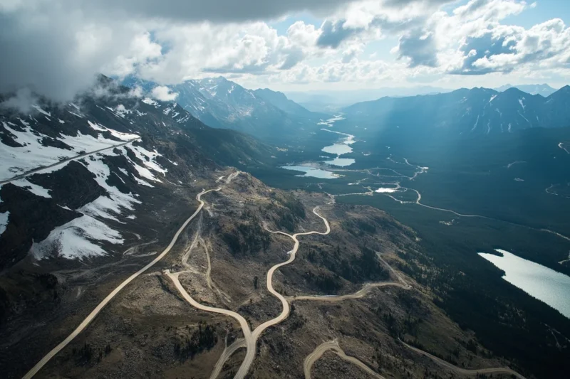 the beartooth scenic byway crossing beartooth pass 1 - Custer Gallatin National Forest: Montana's Most Spectacular — and Most Varied